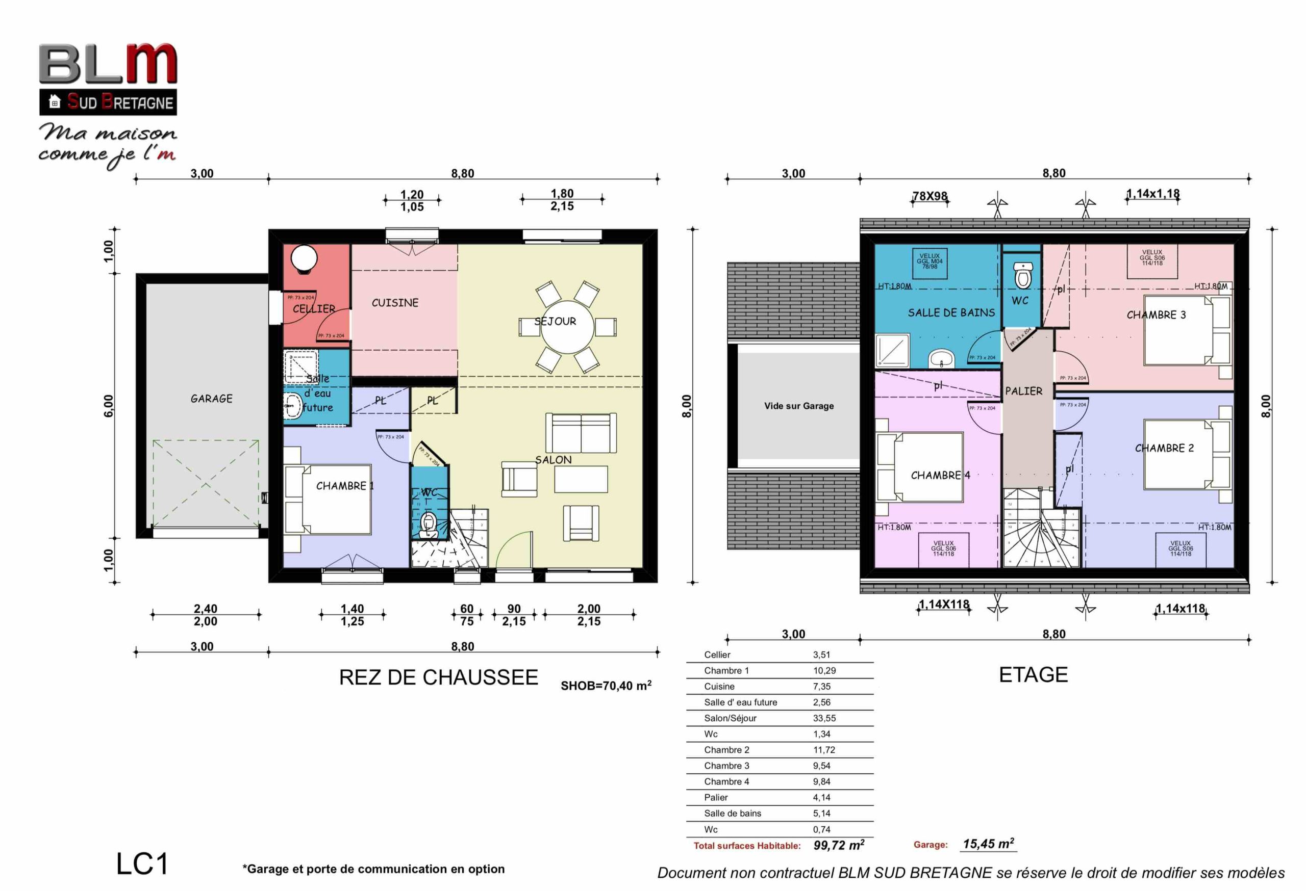 LC 1 (Garage en option)