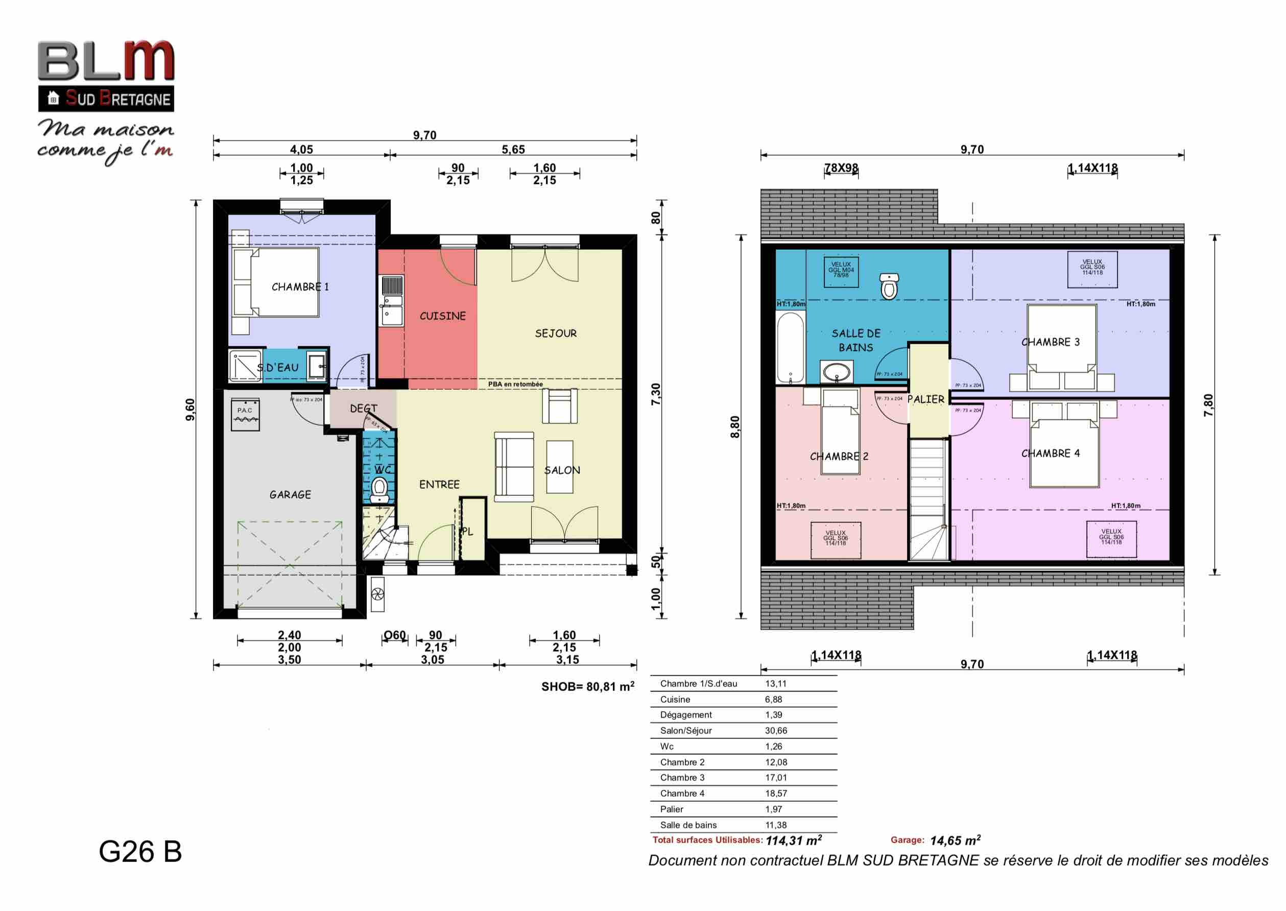 G 26B – Garage Inclus