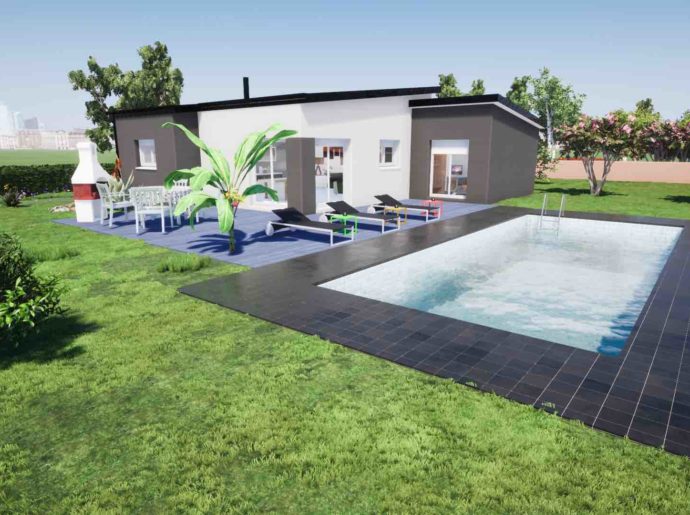 T15D vue piscine 2